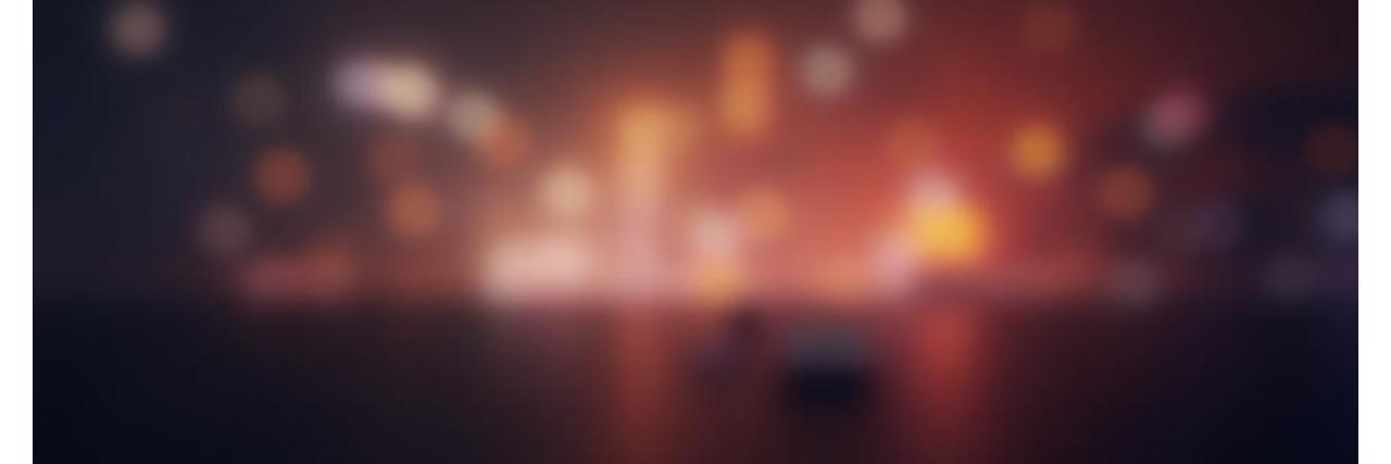 Fondo abstracto de luces borrosas y formas geométricas, representando la innovación y la estrategia.